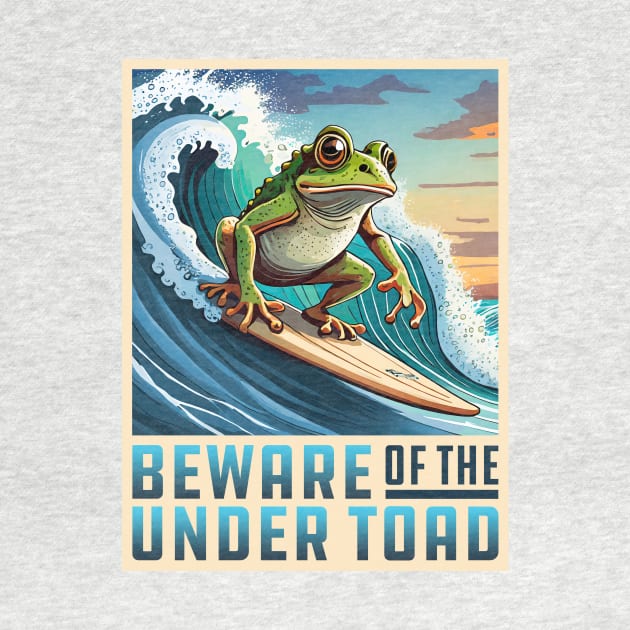 Beware of the Under Toad by Wright Art